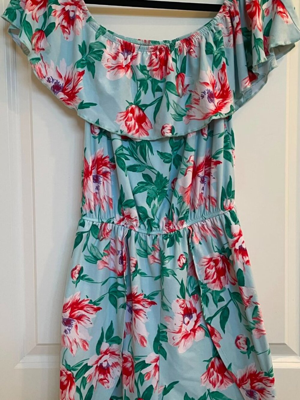 KRISTIN NICOLE Women’s Floral Romper, Size M (flaws pictured)